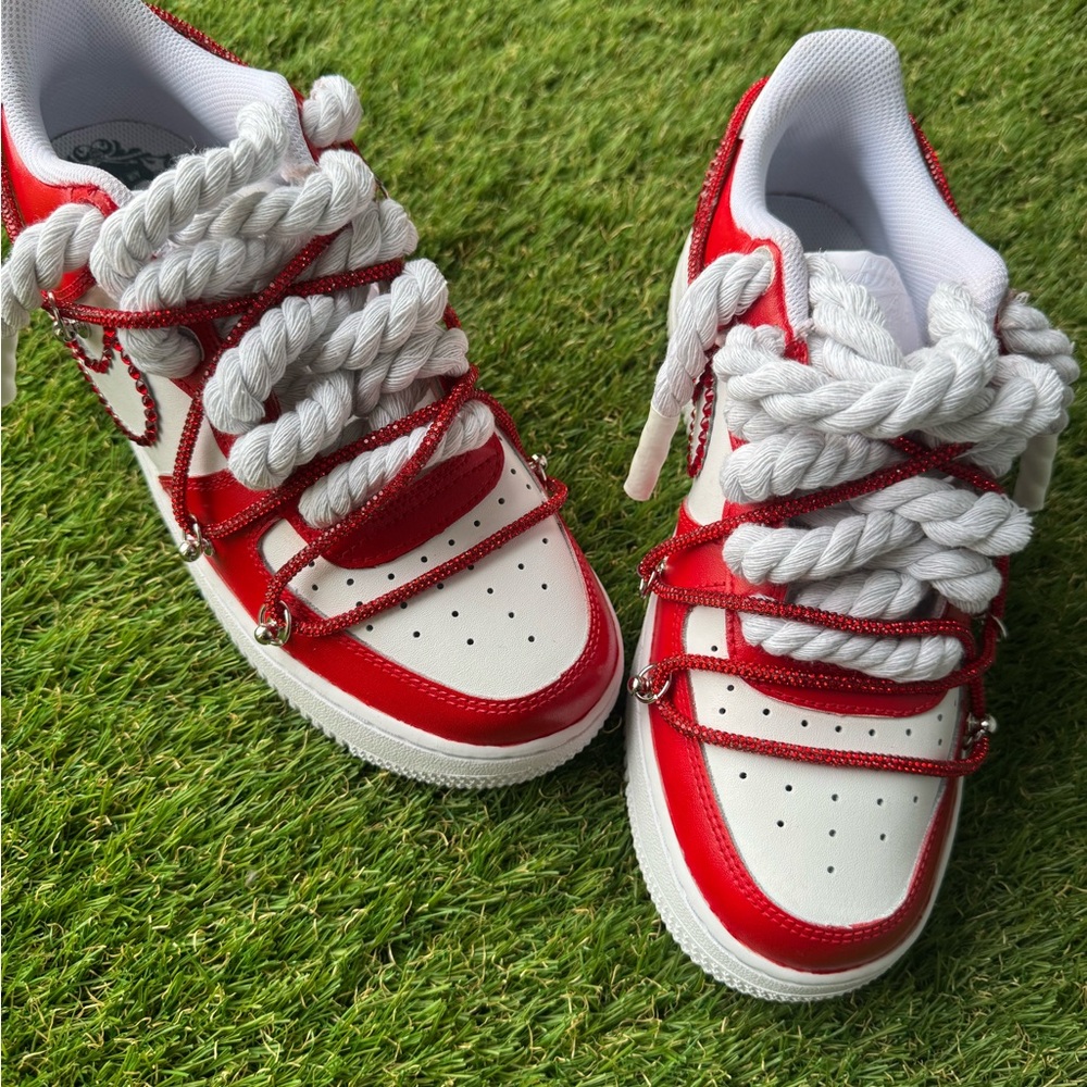 Nike Air Force 1 Custom W Sz 8.5, Y7 - Picture 5 of 6